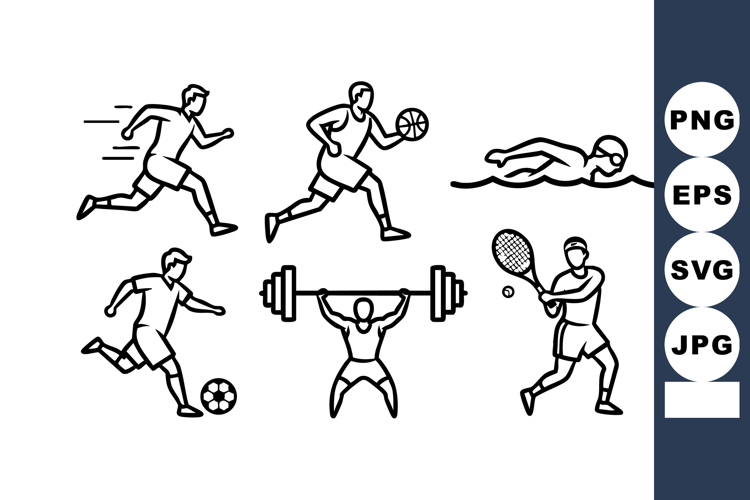 Basketball Player Clipart Image 19