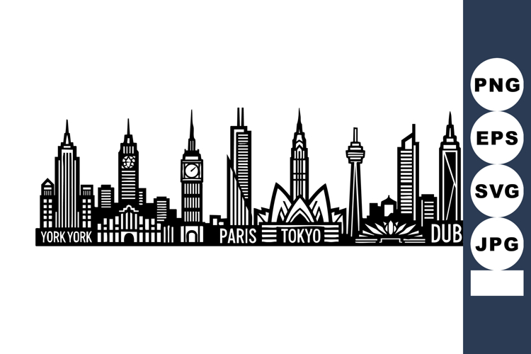 Building Silhouettes Image 17