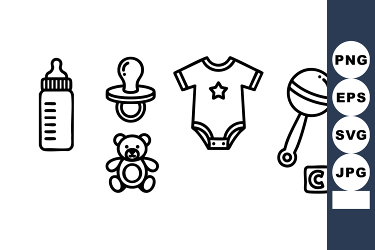 Baby Rattle Clipart Image 9