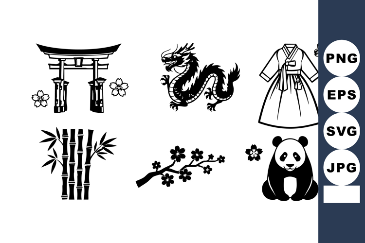 Bamboo Vector Image 12