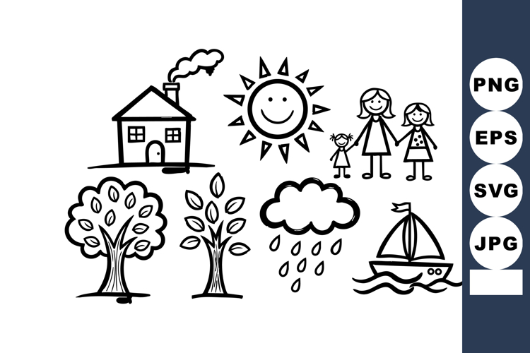 Sailboat Clipart Image 4
