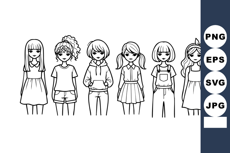 Dress Clipart Image 19