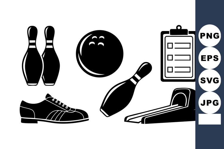 Bowling Vector Image 3