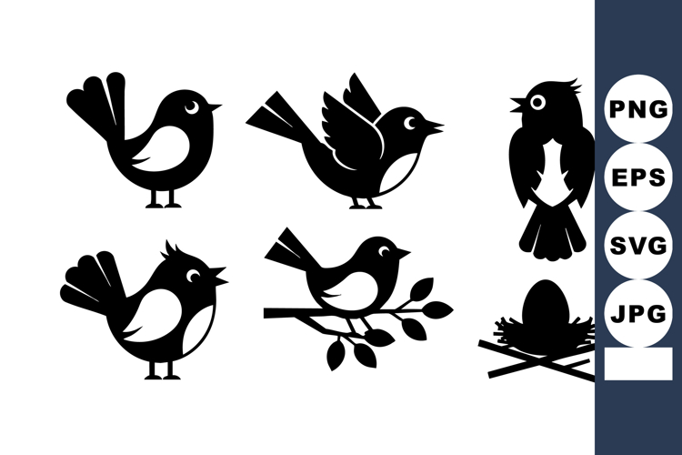 Branch Bird Silhouette Image 21