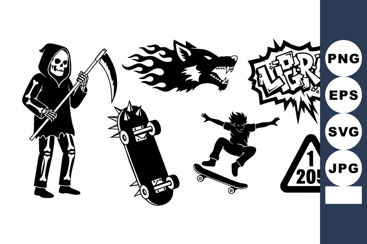 Grim Reaper Vector Image 3