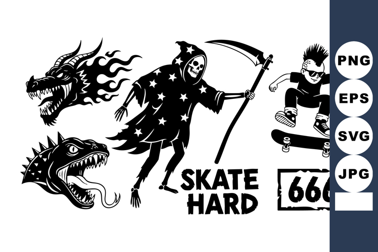 Grim Reaper Vector Image 4