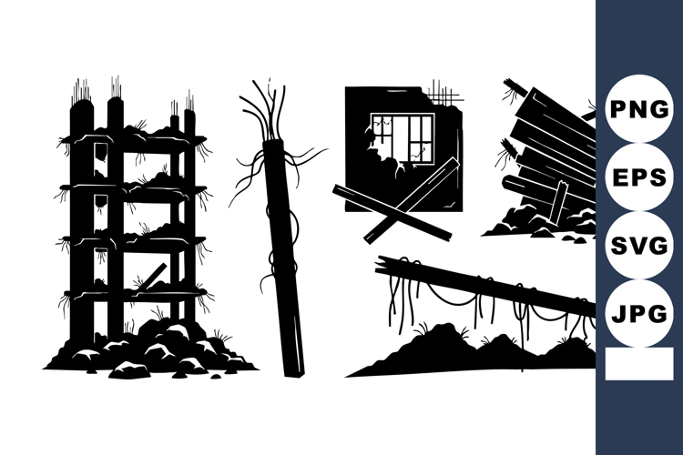 Construction Silhouette Image 18