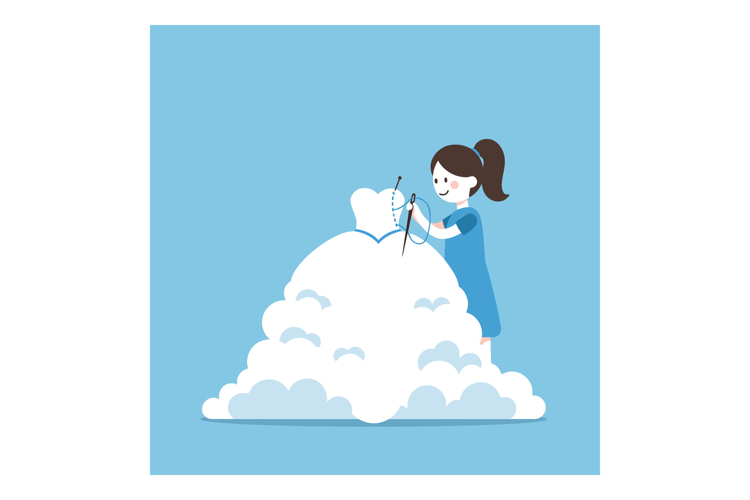 Sewing Illustration