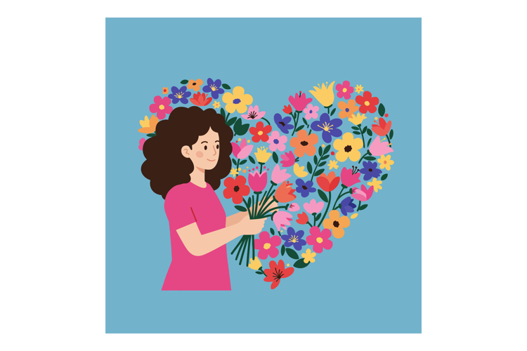Blue Heart Clipart Image 6
