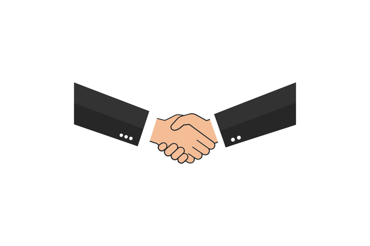 Handshake Vector Image 23