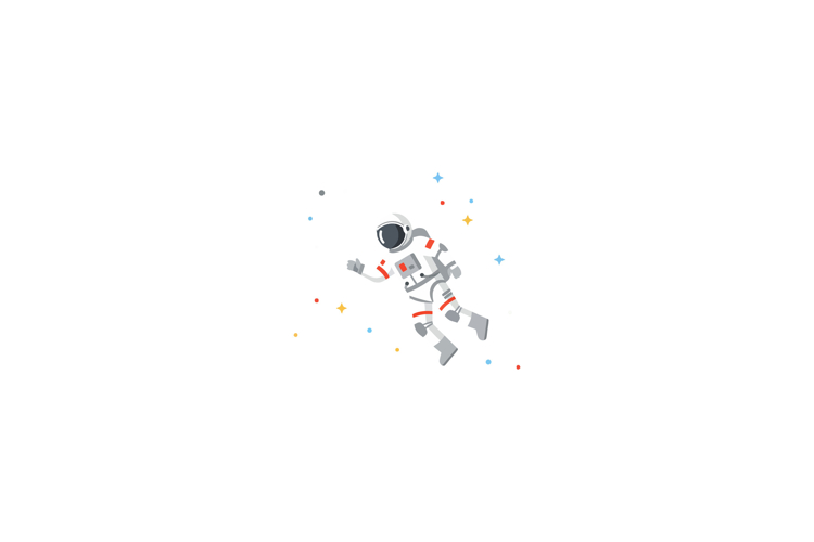Astronaut Clipart Image 9