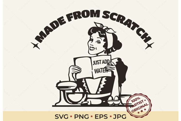 Retro Housewife Sarcastic SVG Funny