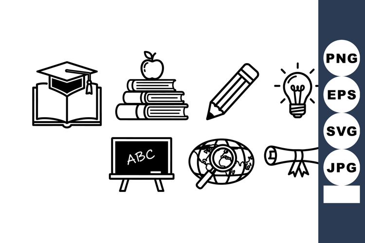 Graduation Cap Icon Image 10