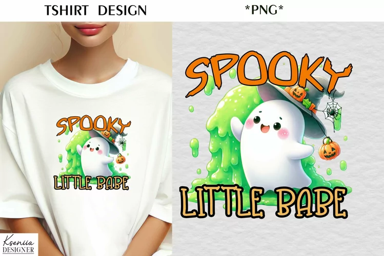 Cartoon Halloween Ghost|Funny Halloween Quotes T Shirt