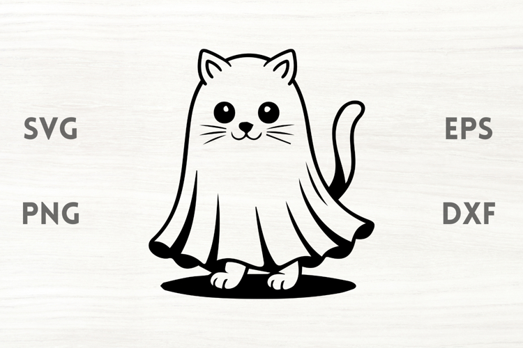 Ghost Cat SVG