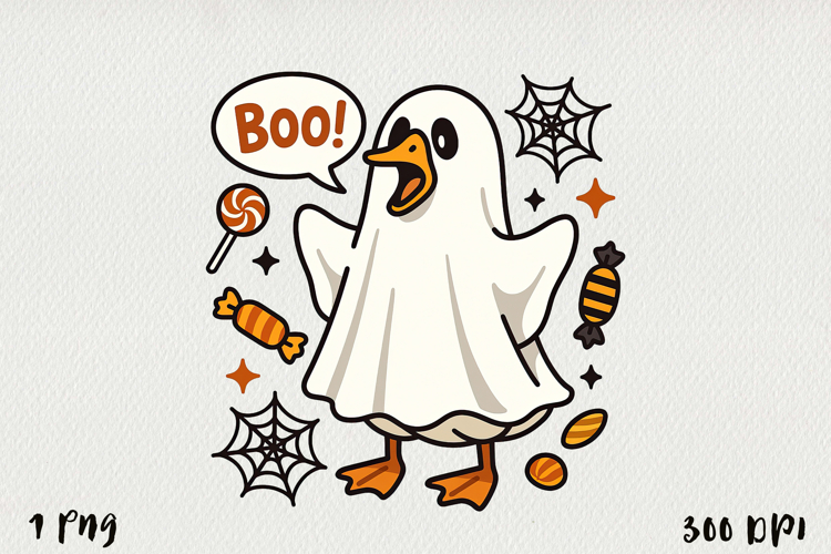Funny Halloween PNG | Sublimation Design.