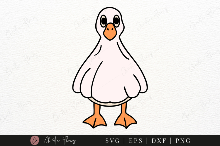 Ghost Goose SVG | Halloween Spooky Goose PNG