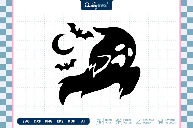Halloween SVG Spooky Cut File for DIY Crafts example image 1