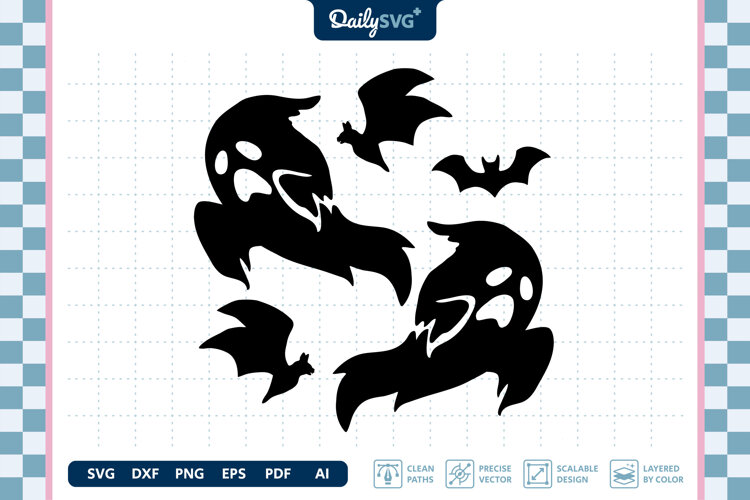 Halloween SVG Spooky Cut File for DIY Crafts example image 1