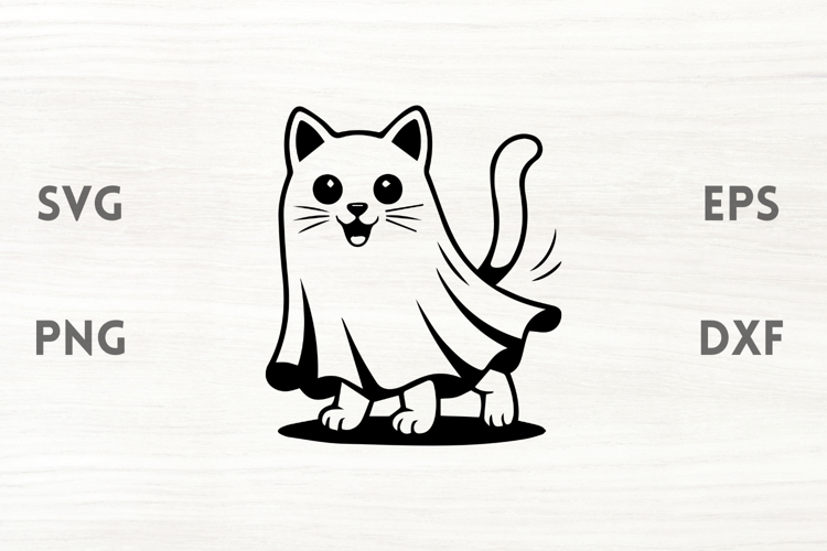 Ghost Kitty SVG