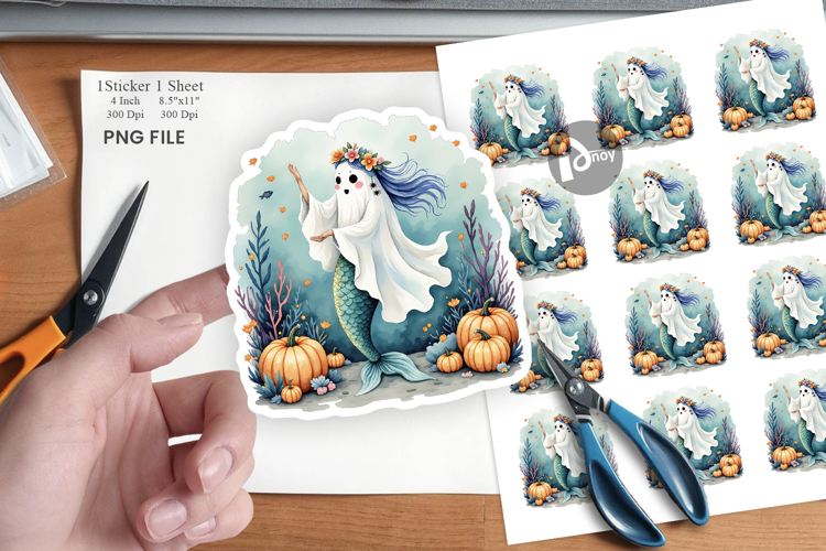 Mermaids Clipart Image 9