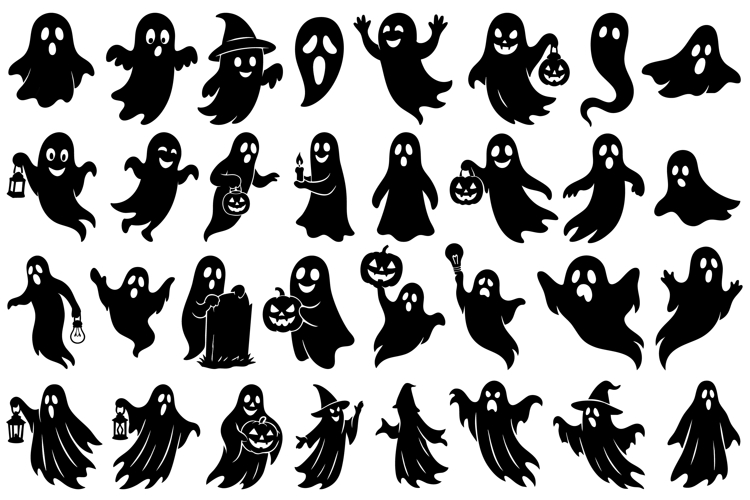 Halloween Ghost Clipart Image 8