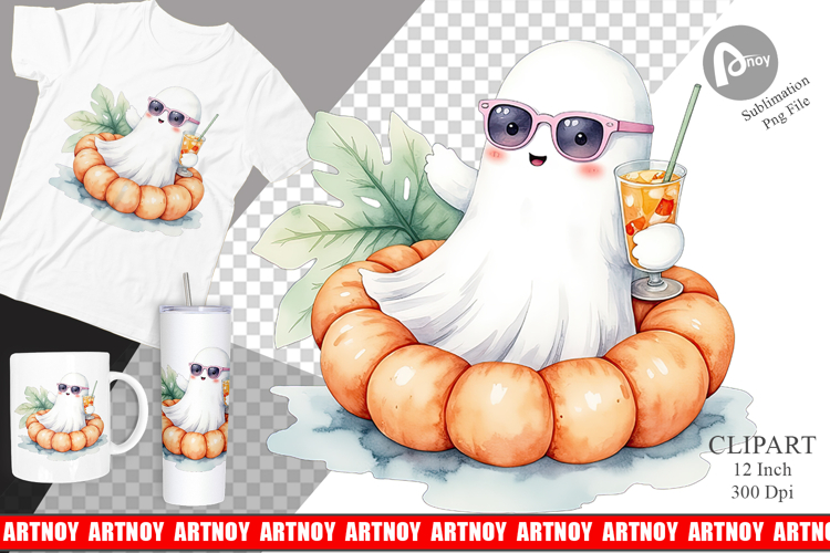 Ghosts Clipart Image 9