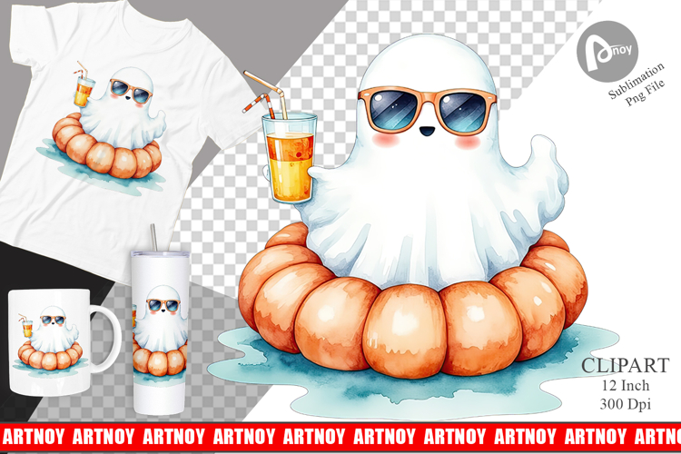 Ghosts Clipart Image 19