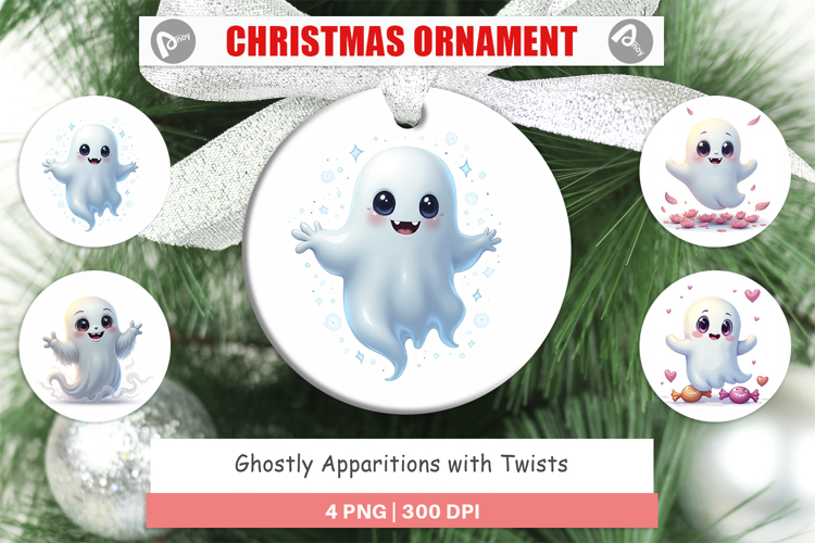 Ornament Ghostly Apparitions with Twists