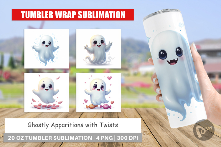 Tumbler Ghostly Apparitions with Twists