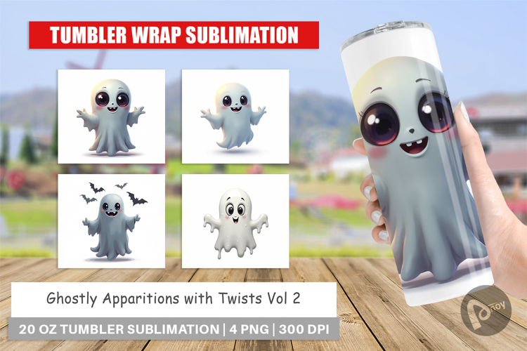 Tumbler Ghostly Apparitions with Twists