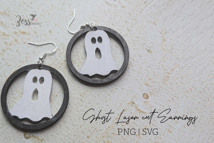 Ghost Laser cut SVG file