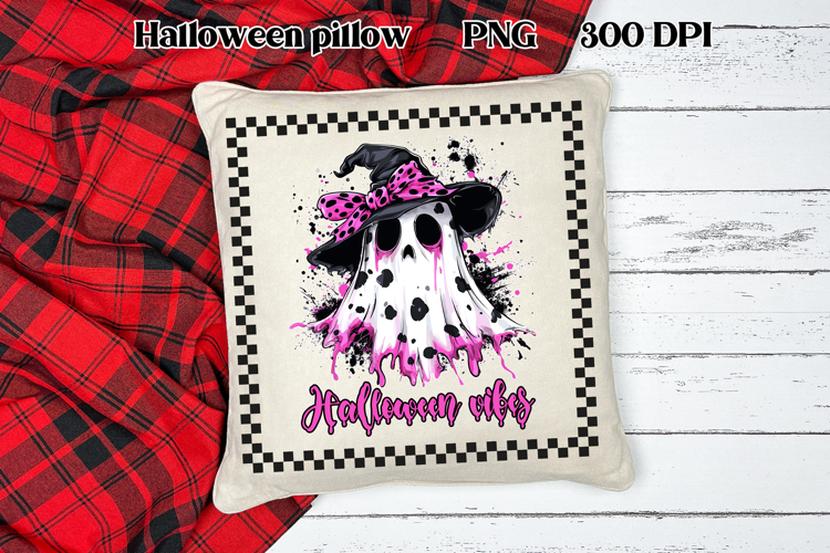 Halloween pillow PNG design | Halloween sublimation design