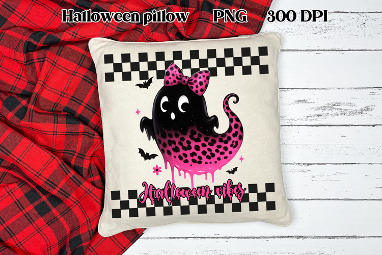 Halloween pillow PNG design | Halloween sublimation design