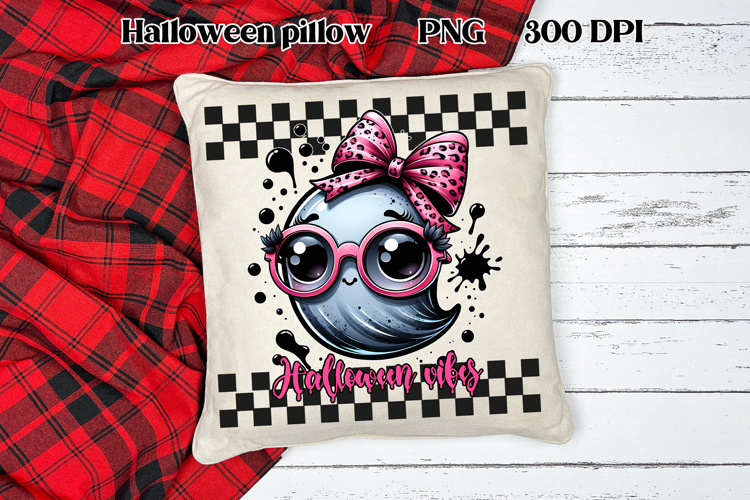 Halloween pillow PNG design | Halloween sublimation design