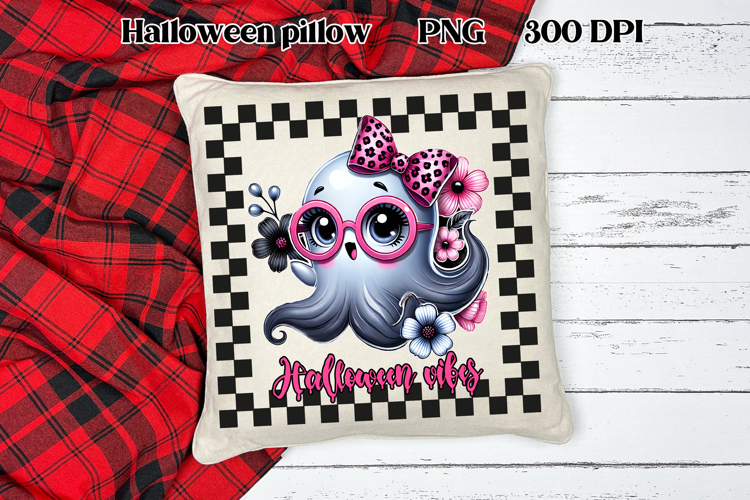 Halloween pillow PNG design | Halloween sublimation design