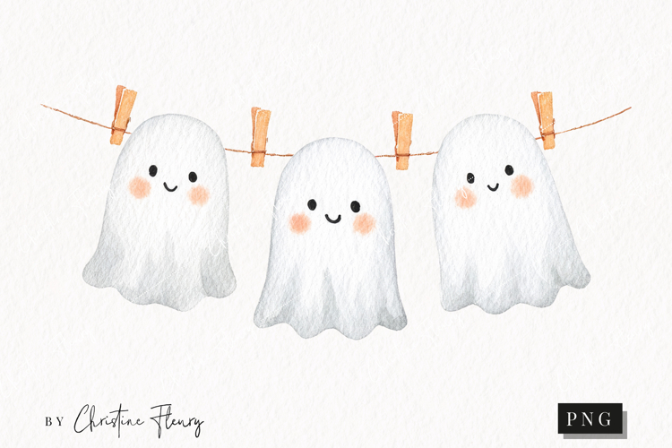 Ghosts Clipart Image 5