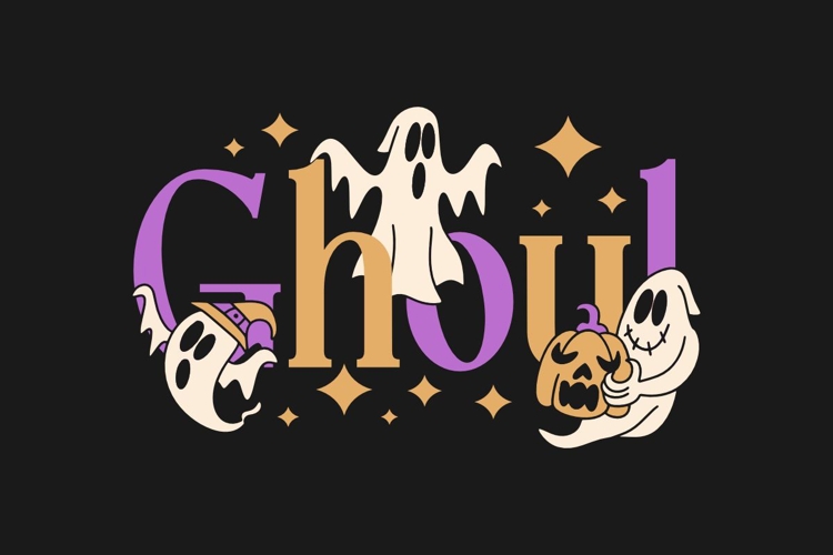 Ghoul Scary Ghost Halloween T-shirt