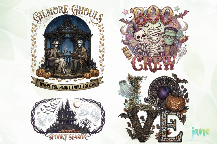 Giant Spooky Halloween PNG