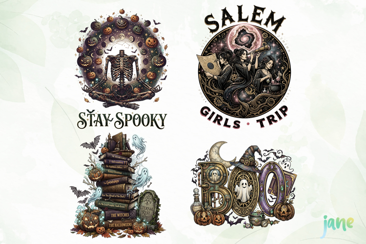 Giant Spooky Halloween PNG