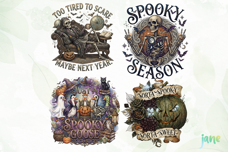 Giant Spooky Halloween PNG