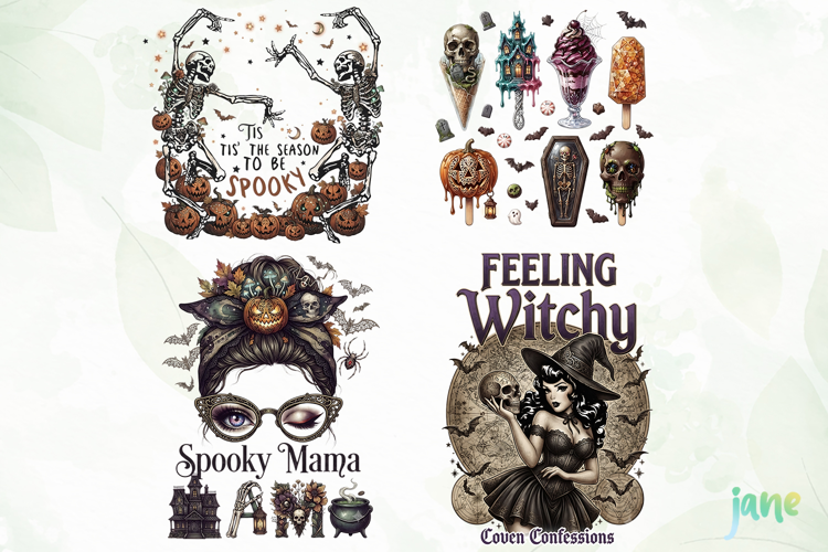 Giant Spooky Halloween PNG