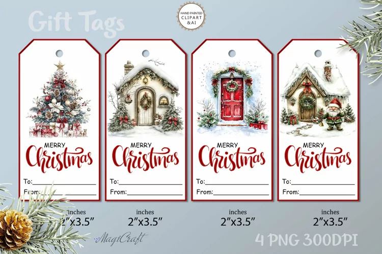Christmas Gift Tags|Christmas Printable Tags|present gift