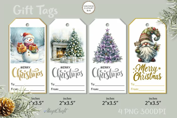 Christmas Gift Tags|Christmas Printable Tags|present gift