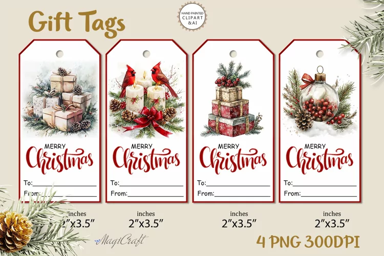 Christmas Gift Tags|Christmas Printable Tags|present gift