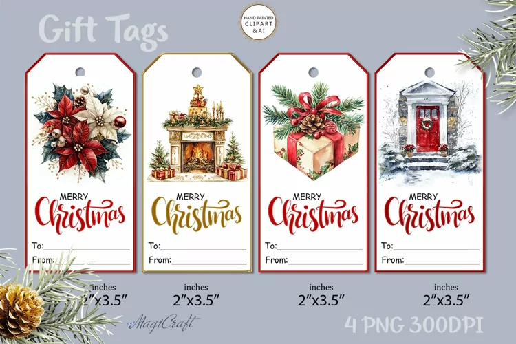 Christmas Gift Tags|Christmas Printable Tags|present gift