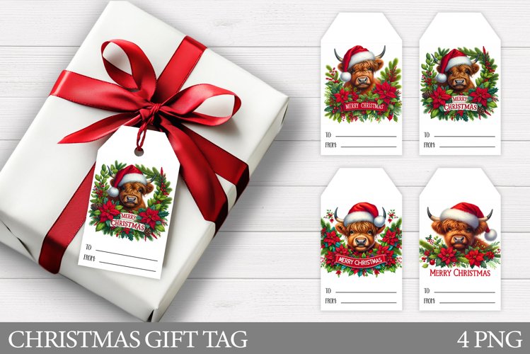 Christmas Tag Clipart Image 13
