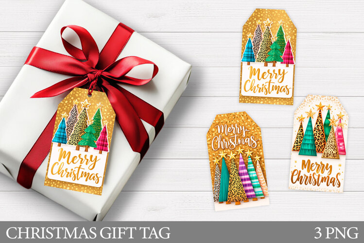 Merry Christmas Gift Tag. Christmas Gift Tag Printable example image 1