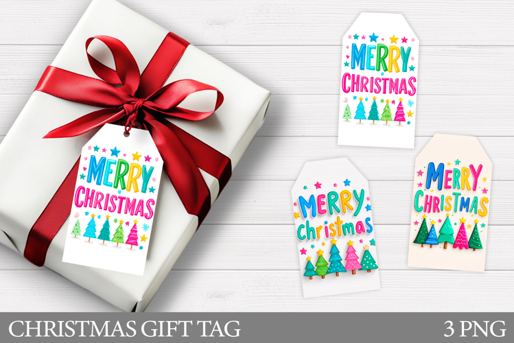 Merry Christmas Gift Tag. Christmas Gift Tag Printable