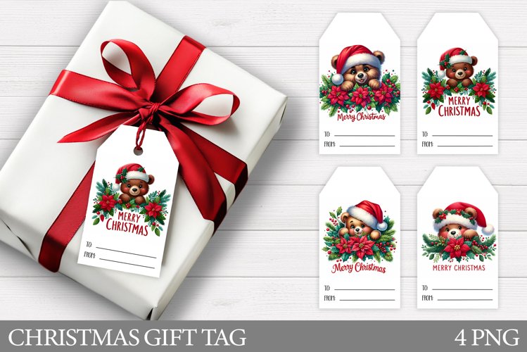 Christmas Tag Clipart Image 9